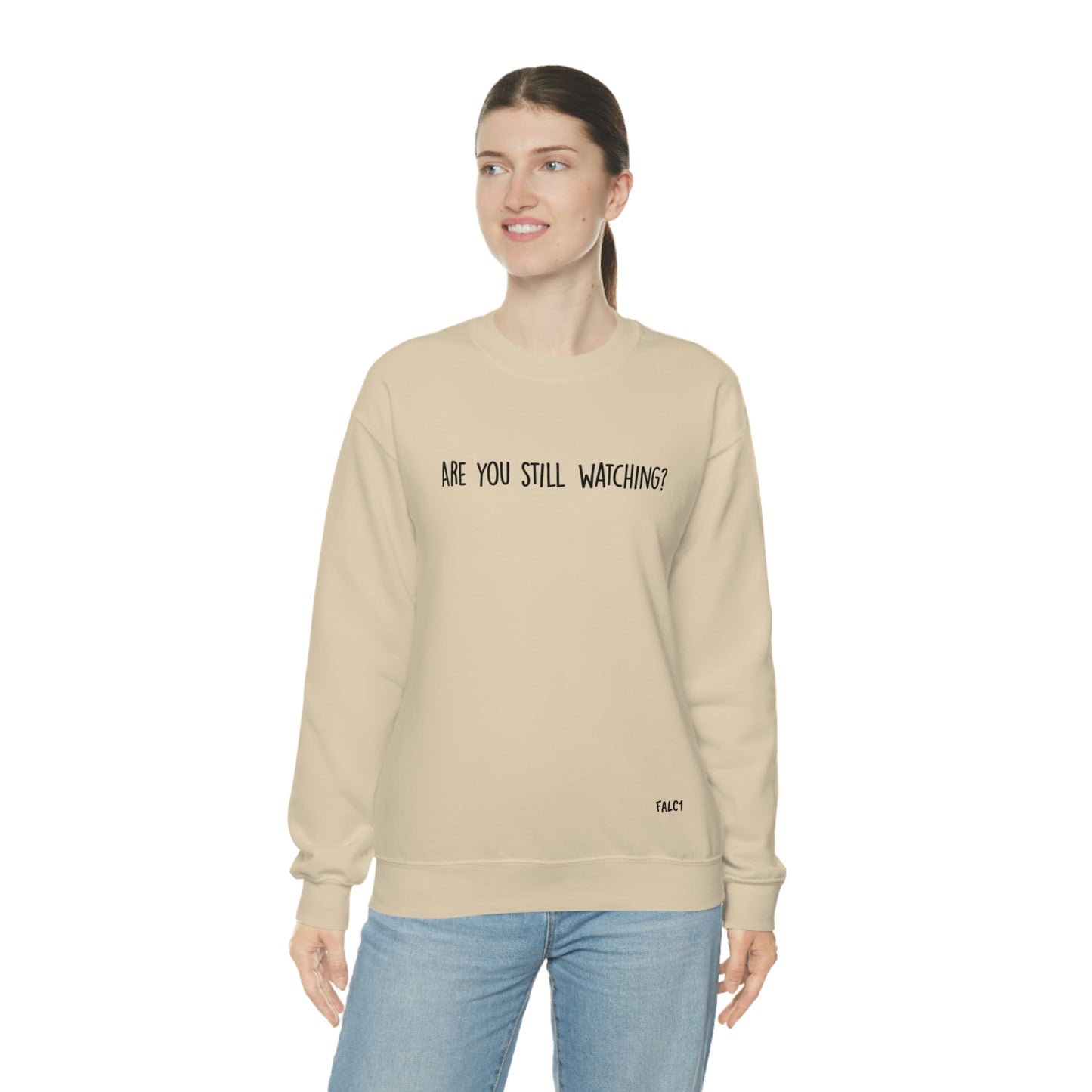 Falc1 "Are You Still Watching?" Crewneck