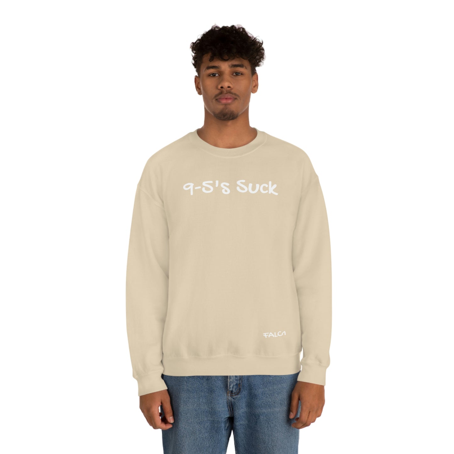 Falc1 "9-5's Suck" Crewneck