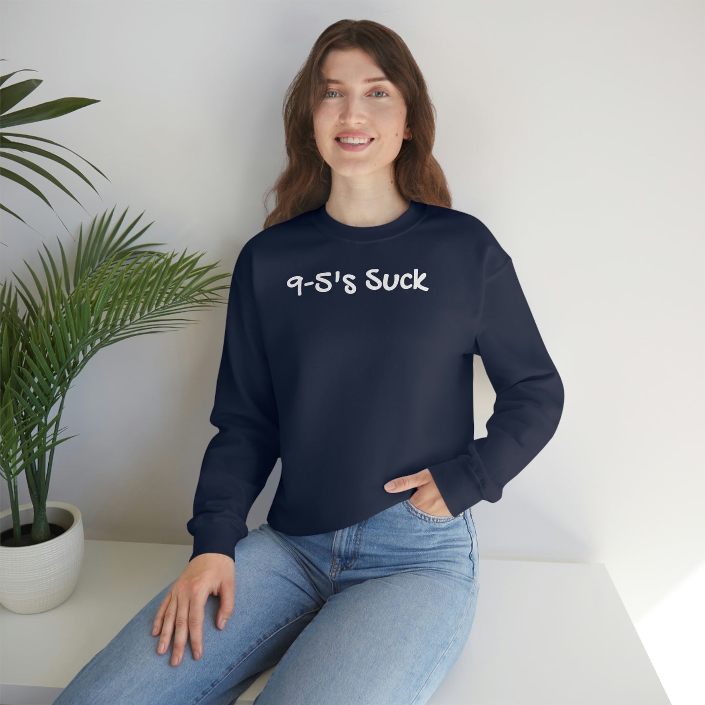 Falc1 "9-5's Suck" Crewneck