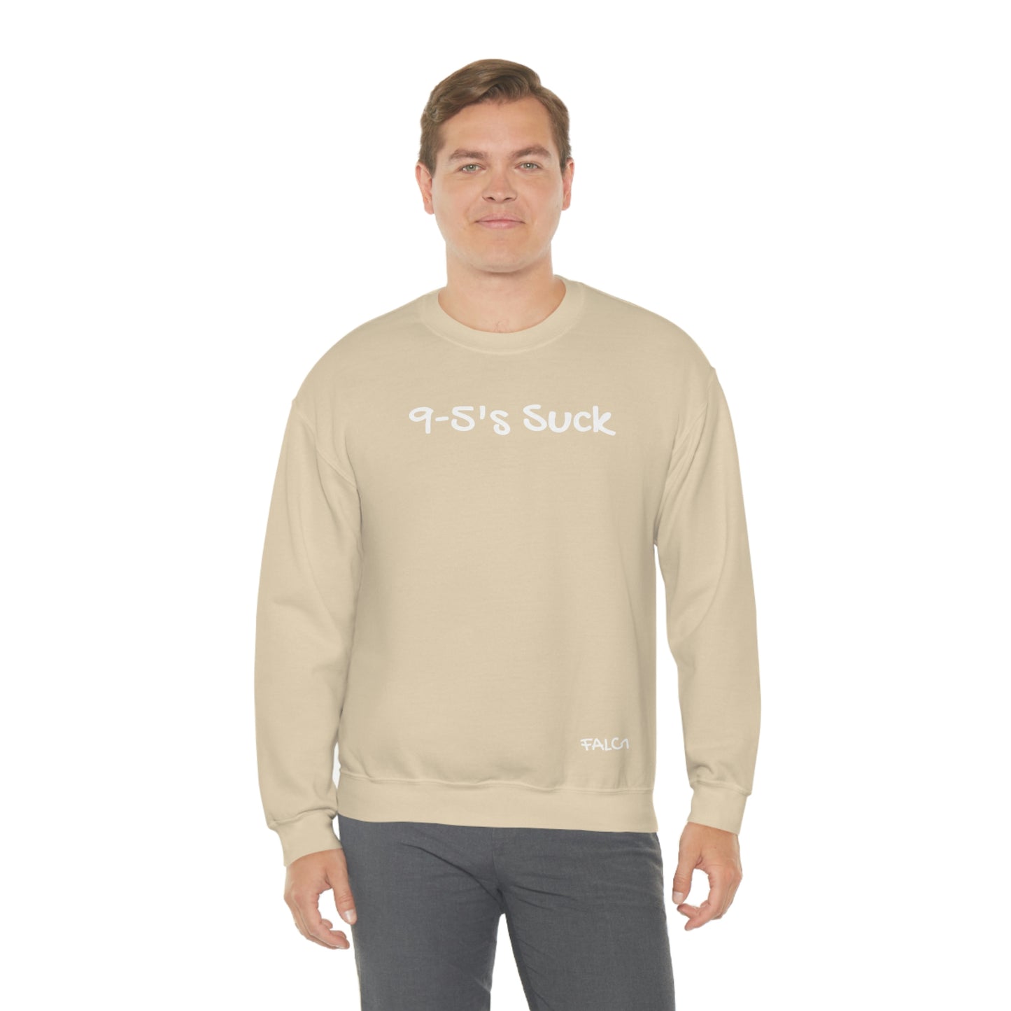 Falc1 "9-5's Suck" Crewneck